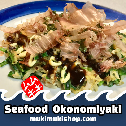 Mukimuki Seafood Okonomiyaki