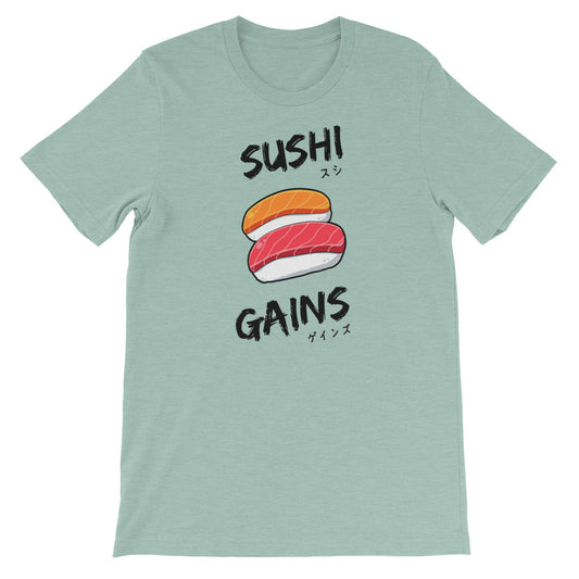 Sushi Gains Unisex Tee