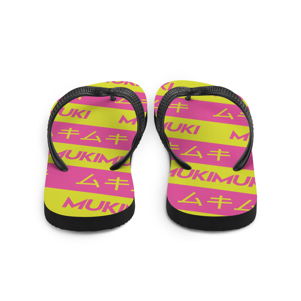 Pink Lemonade Mukimuki Flip-Flops