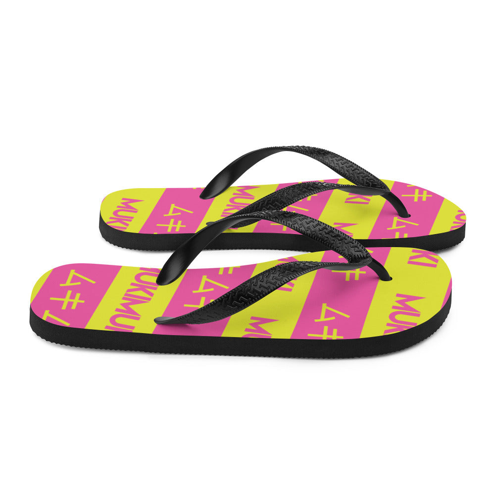 Pink Lemonade Mukimuki Flip-Flops