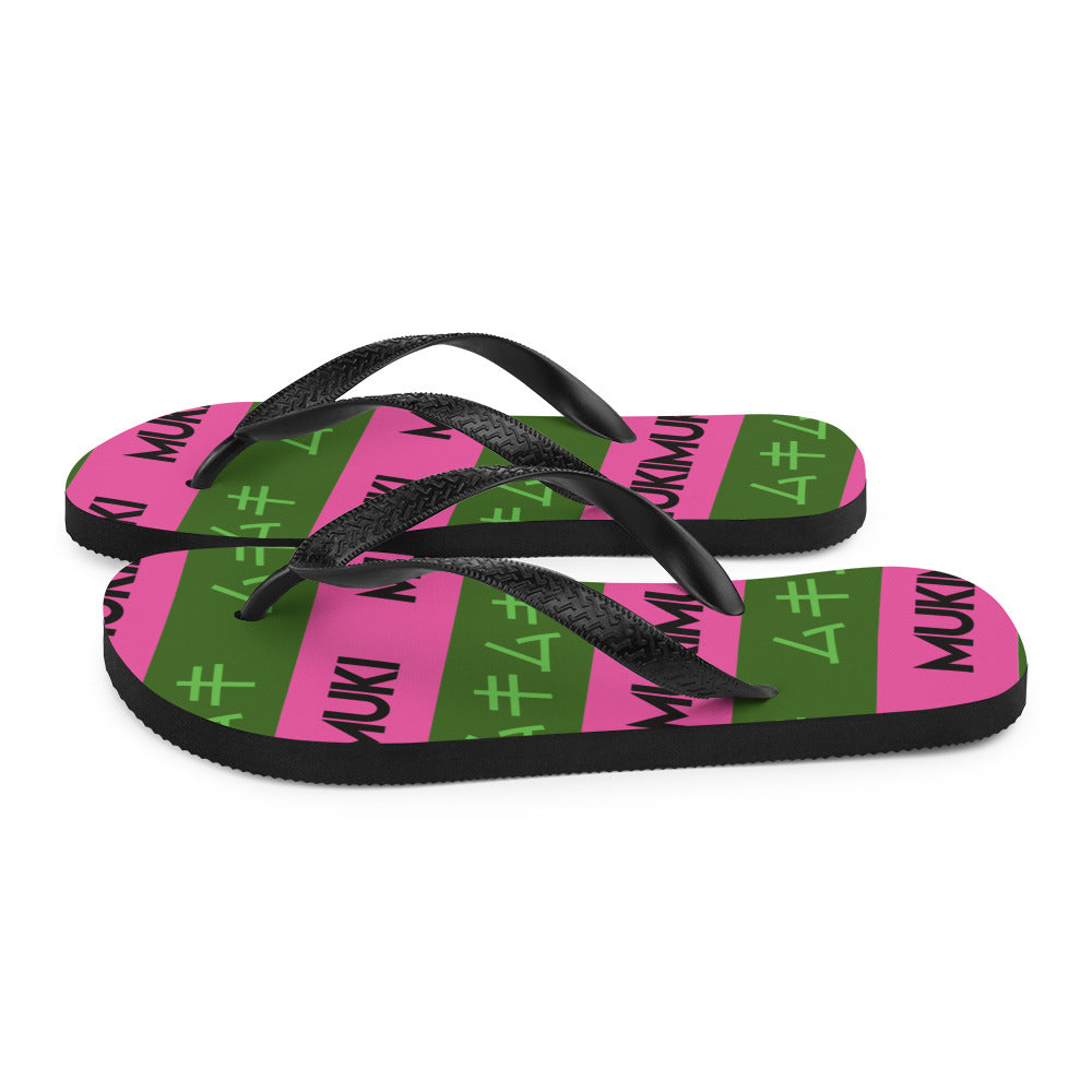 Watermelon Mukimuki Flip-Flops