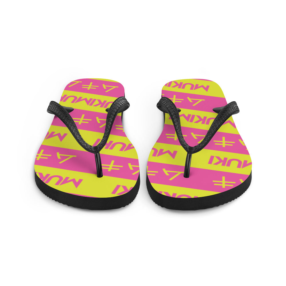 Pink Lemonade Mukimuki Flip-Flops