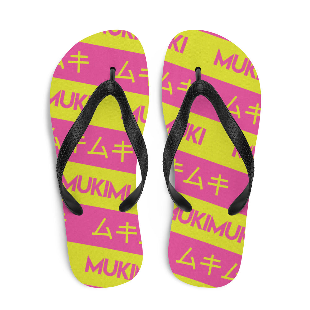 Pink Lemonade Mukimuki Flip-Flops